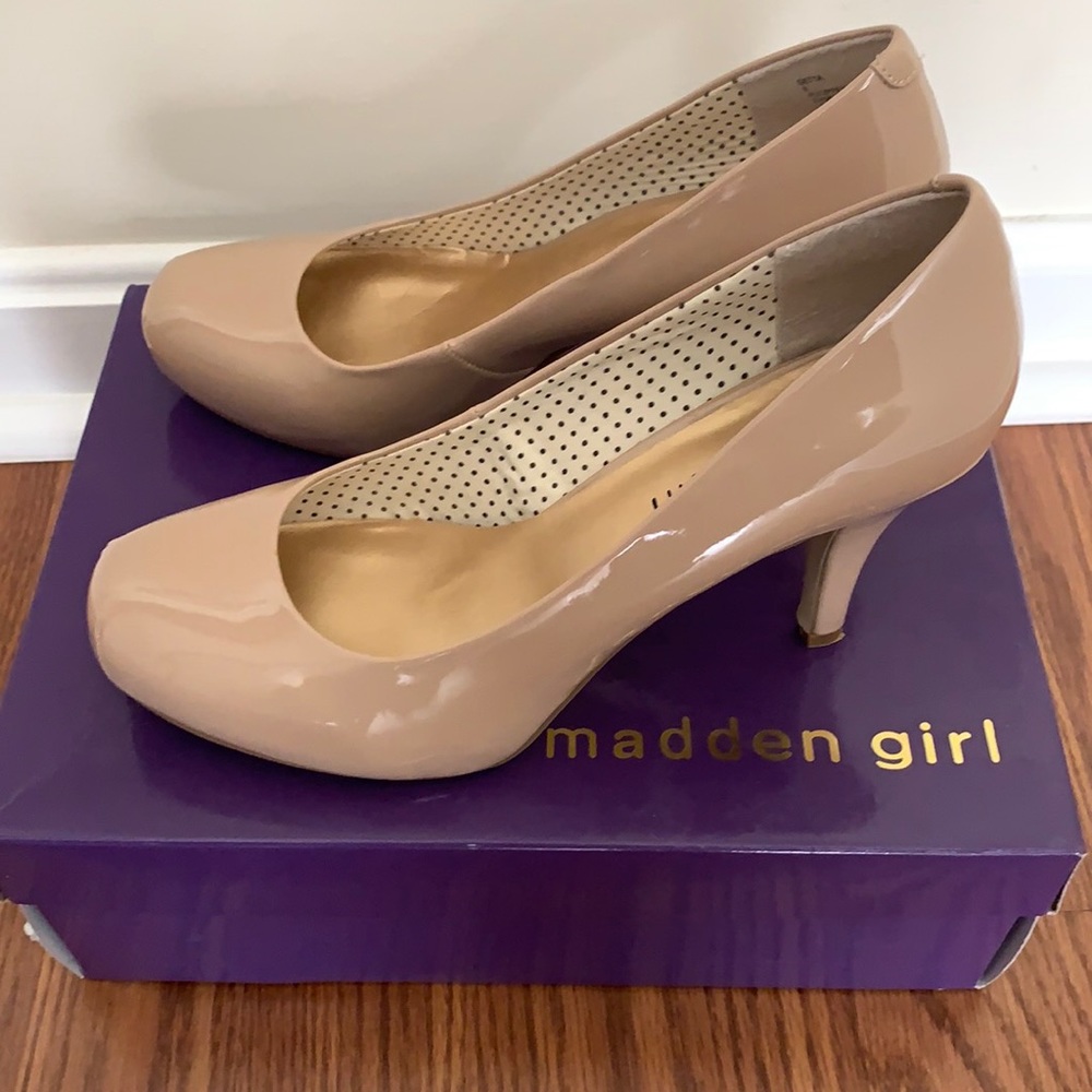 Madden Girl Nude heels